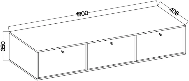 TV stolek Tokyo 4 180