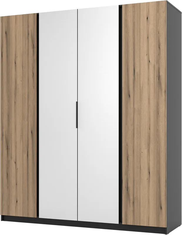 Šatní skříň Kaja 200 se zrcadlem