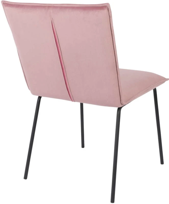 Krzesło Flo różowe