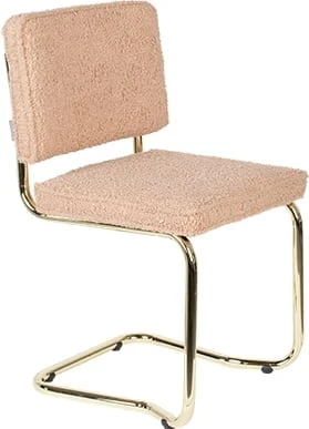 Krzesło Teddy Kink różowe