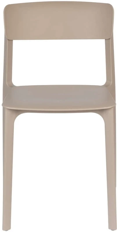 Krzesło Clover jasnobrązowe