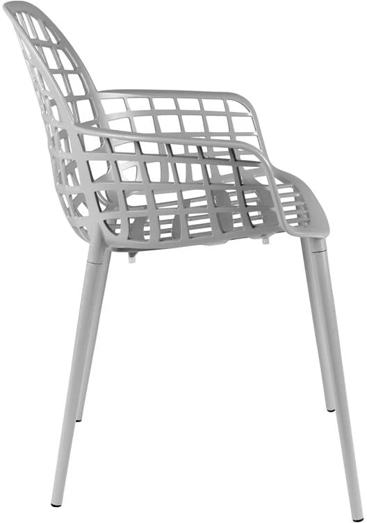 Krzesło ogrodowe szare Albert Kuip