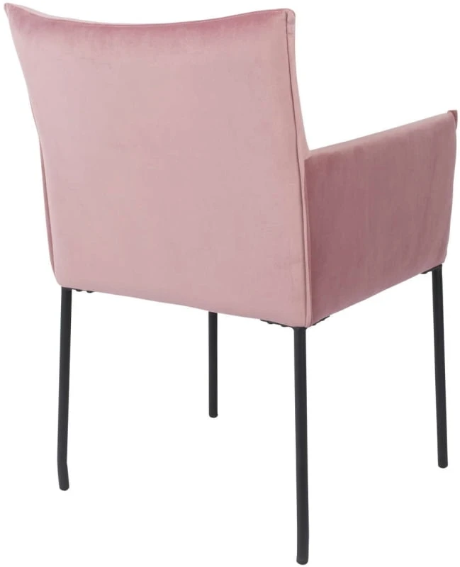 Krzesło Diune różowe