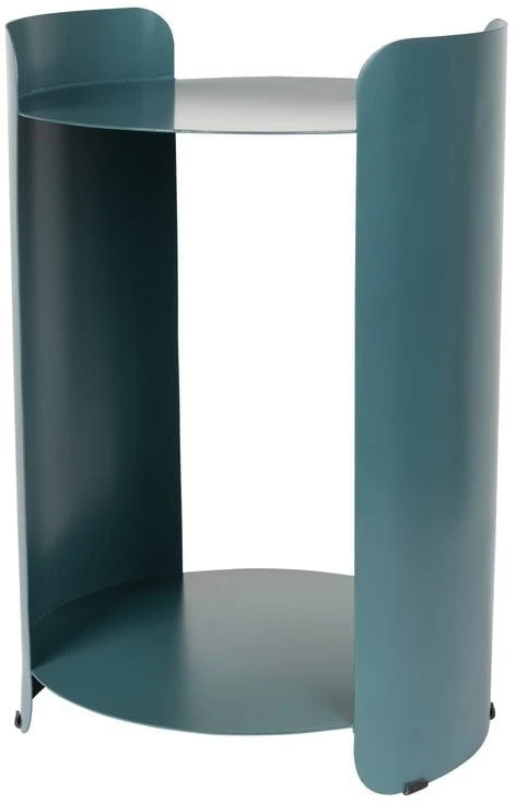 Metalowy stolik kawowy Navagio w kolorze niebieskim