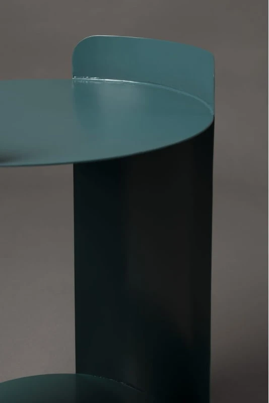 Metalowy stolik kawowy Navagio w kolorze niebieskim
