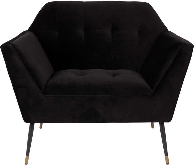 Fotel lounge czarny Kate
