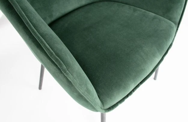 Krzesło Sien, zielony (velvet)