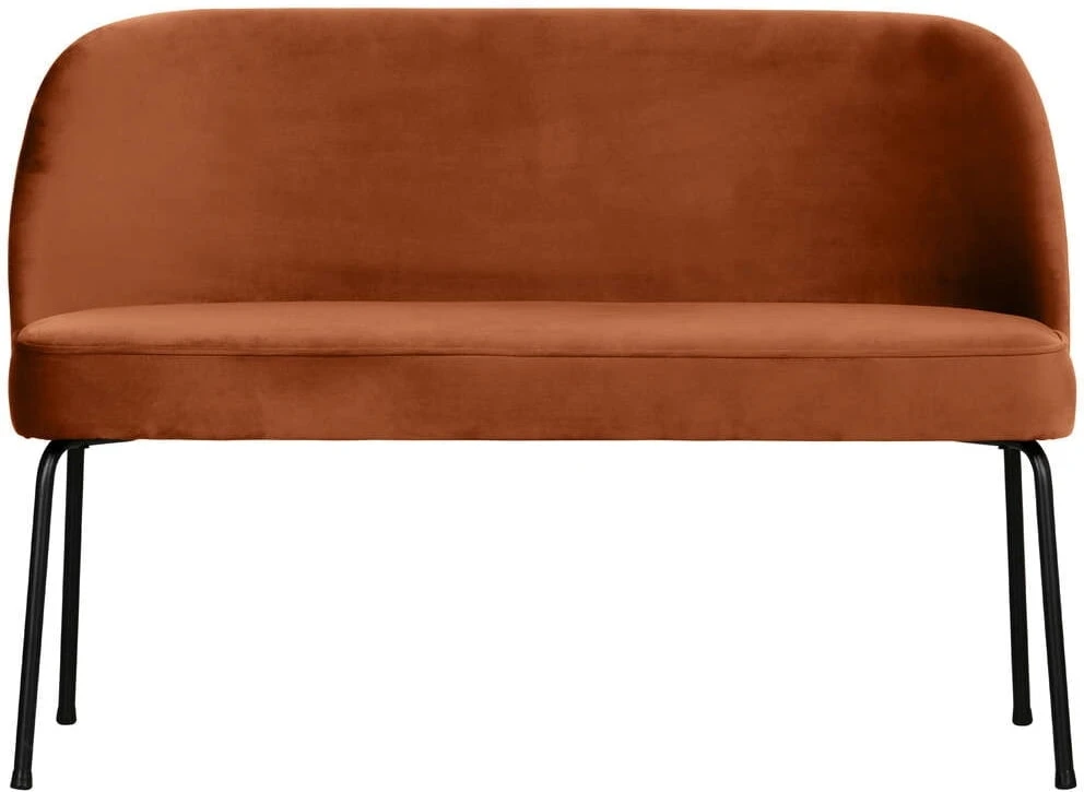 Sofa / ławka rdza velvet Vogue