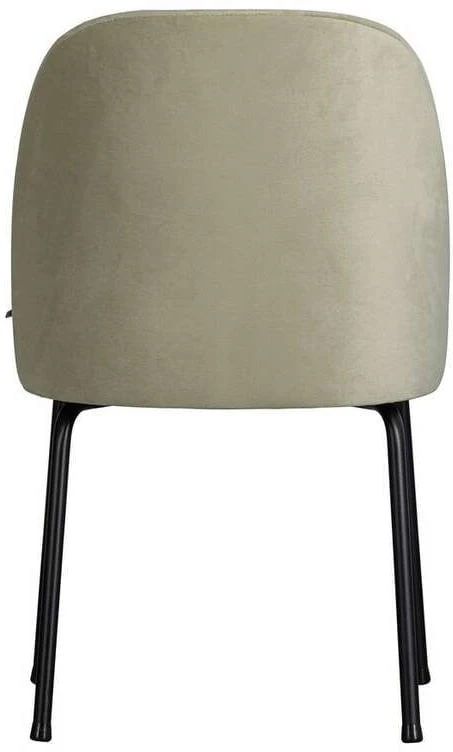 Krzesło pistacjowe velvet Vogue