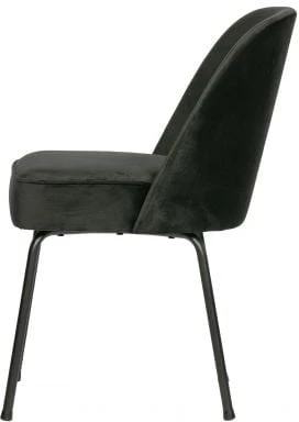 Krzesło czarne velvet Vogue