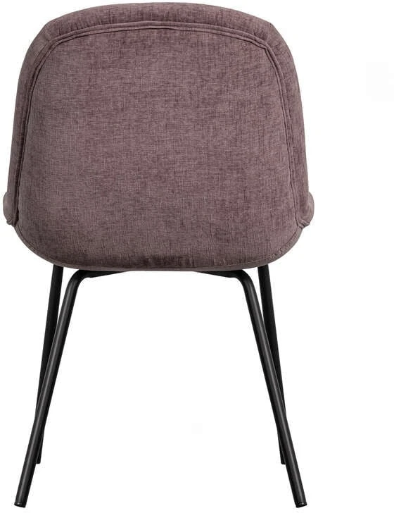 Tapicerowane krzesło Crate, fioletowe
