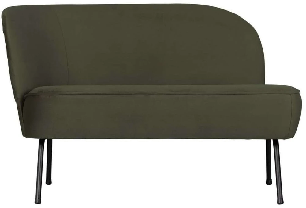 Sofa onyx velvet Vogue - lewa