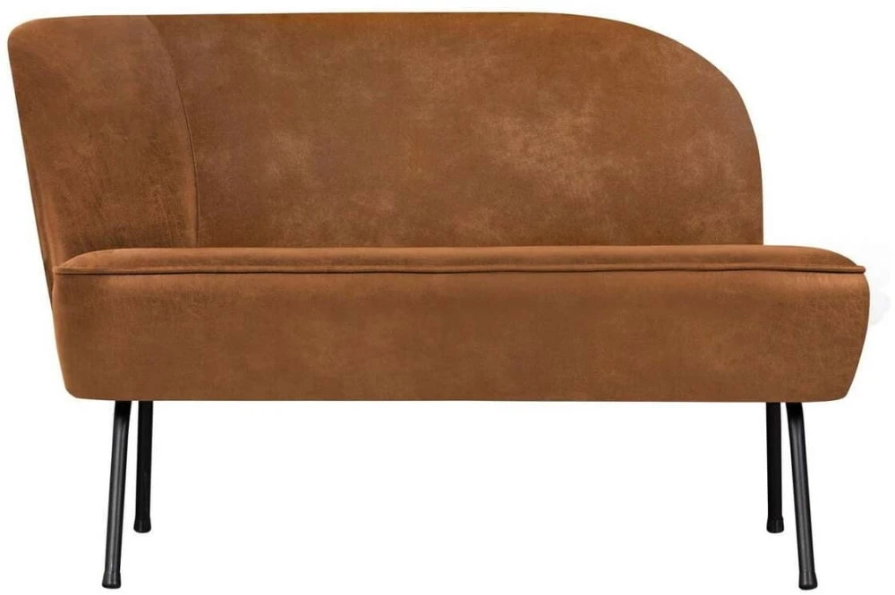 Sofa skóra koniak Vogue - lewa