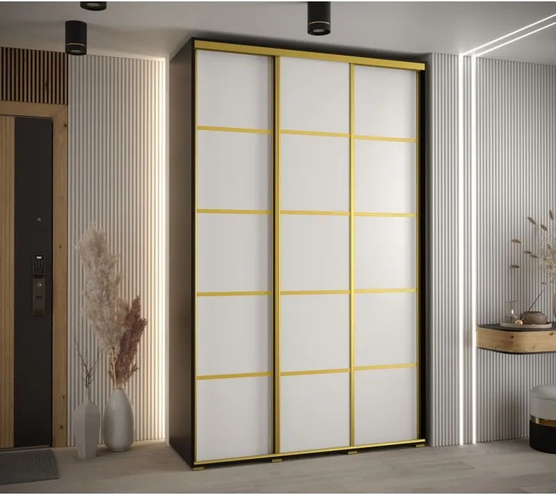Šatní skříň s posuvnými dveřmi Davos 4 150 45 cm hloubky