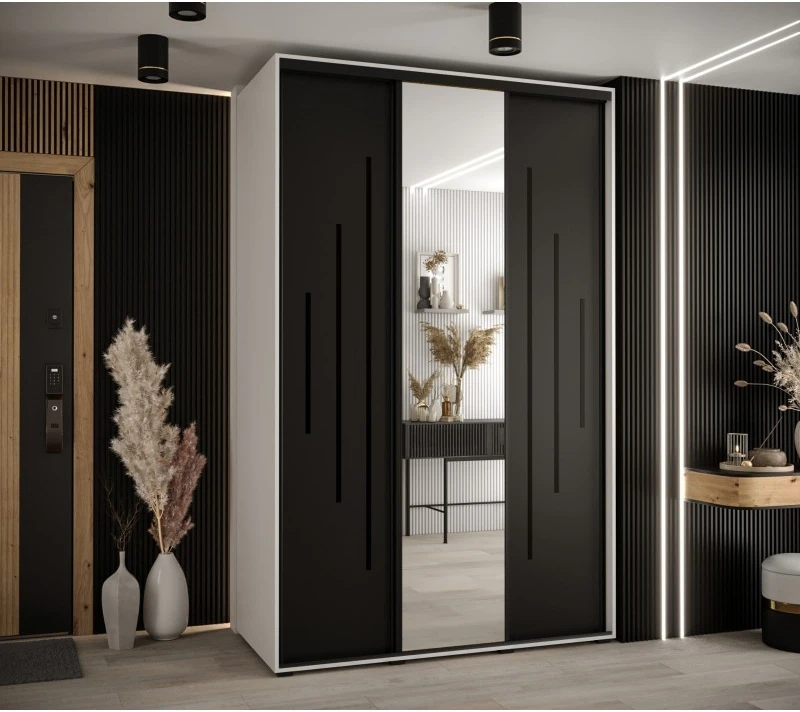 Šatní skříň s posuvnými dveřmi Davos 150 cm