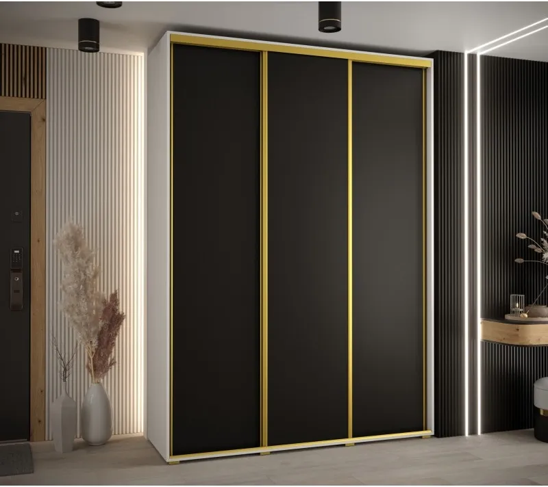 Šatní skříň Cannes 1 šířka 180 cm hloubka 45 cm