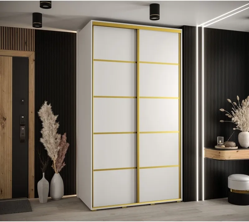 Šatní skříň Cannes 4 130 hloubka 60 cm