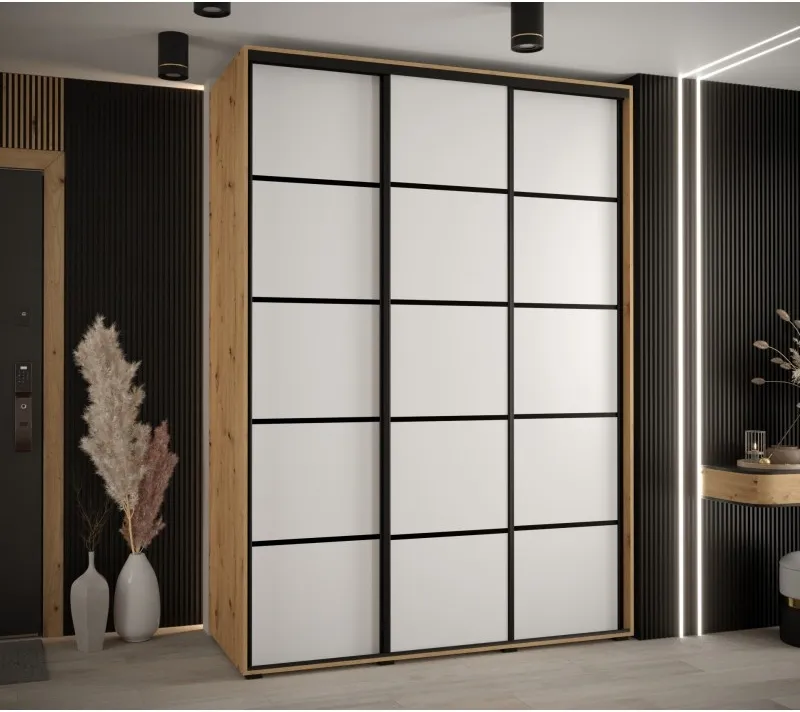 Šatní skříň Cannes 4 170 hloubka 60 cm