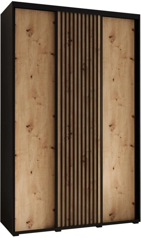 Šatní skříň s posuvnými dveřmi Lanko 1 150, hloubka 60 cm