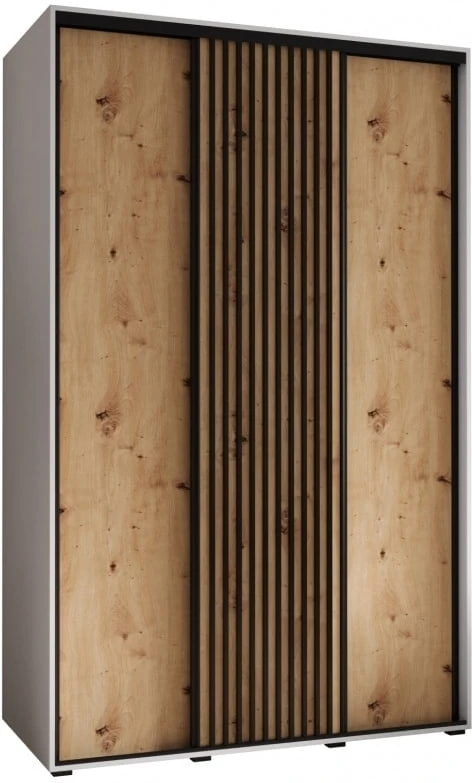 Šatní skříň s posuvnými dveřmi Lanko 1 160, hloubka 45 cm