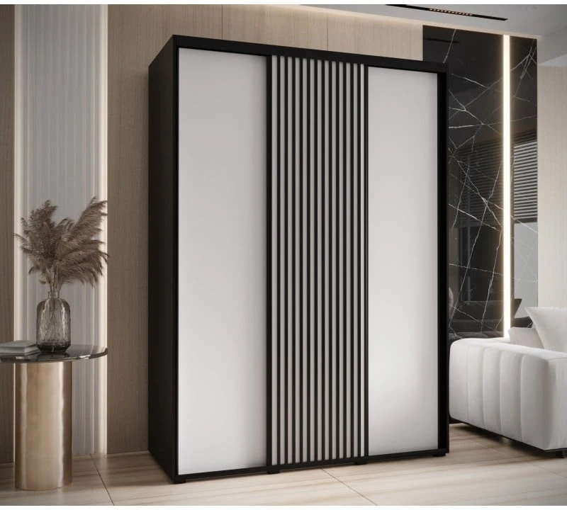 Šatní skříň s posuvnými dveřmi Lanko 1 170, hloubka 60 cm