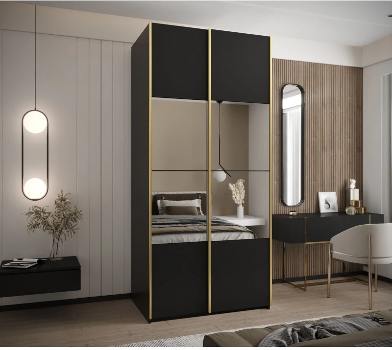 Szafa przesuwna z lustrem Lux 4 100