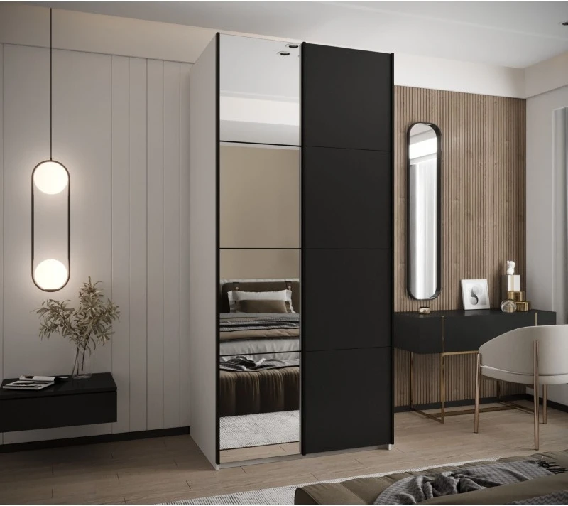 Posuvná skříň se zrcadlem Lux 3 110