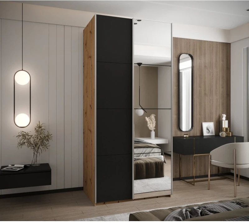 Szafa przesuwna z lustrem Lux 3 110
