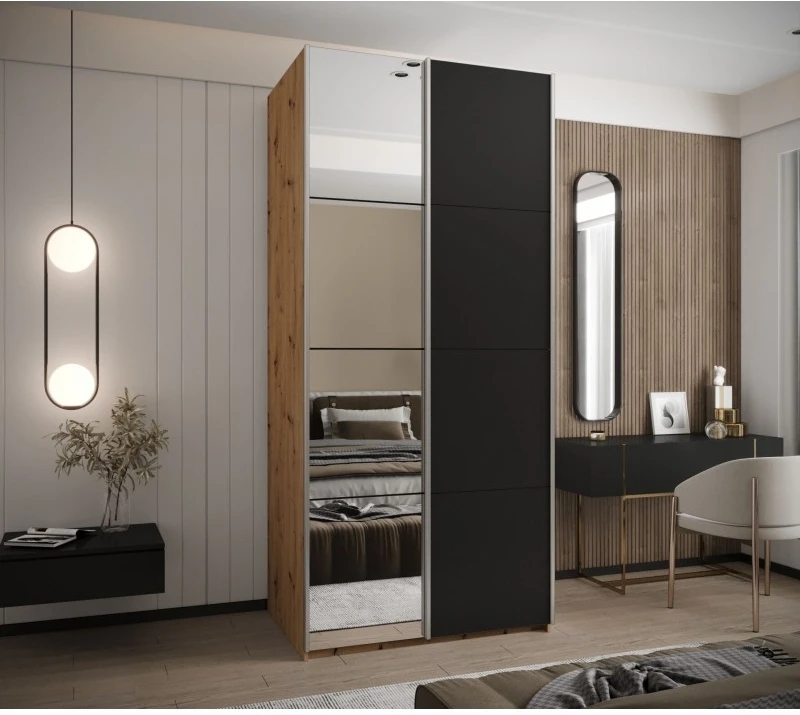 Szafa przesuwna z lustrem Lux 3 110