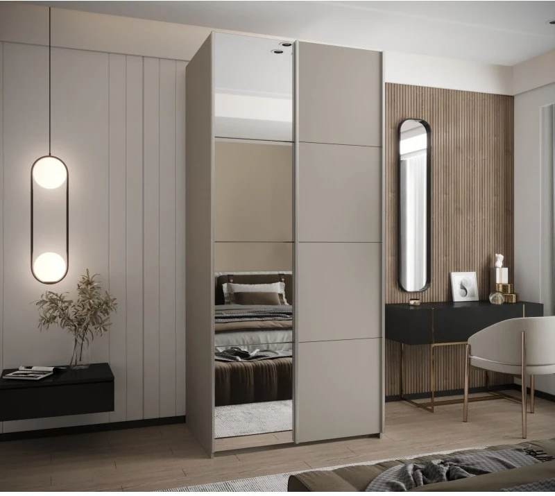 Szafa przesuwna z lustrem Lux 3 120