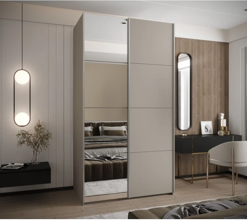 Posuvná skříň se zrcadlem Lux 3 130