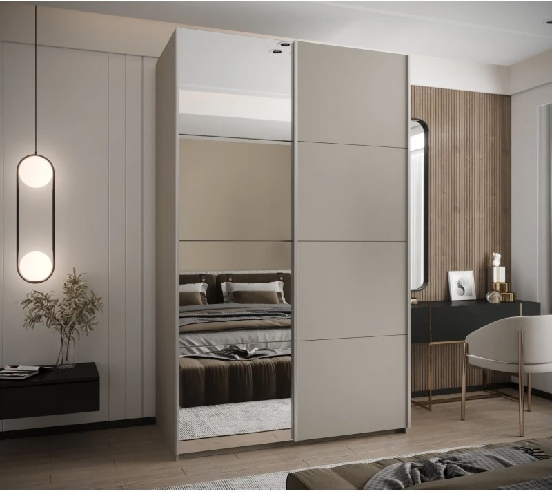 Posuvná skříň se zrcadlem Lux 3 160