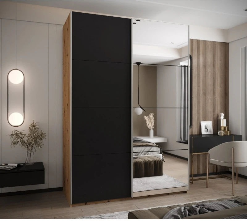 Posuvná skříň se zrcadlem Lux 3 170