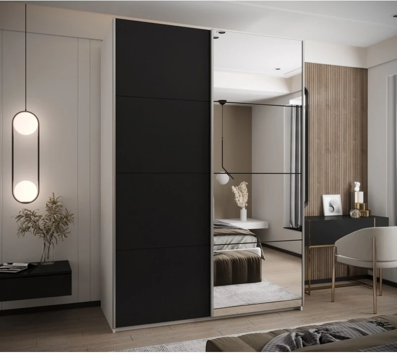 Posuvná skříň se zrcadlem Lux 3 170