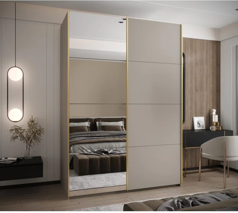Posuvná skříň se zrcadlem Lux 3 190