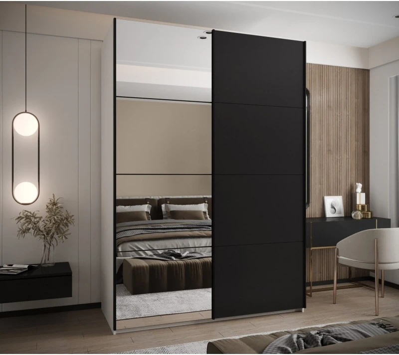 Posuvná skříň se zrcadlem Lux 3 190