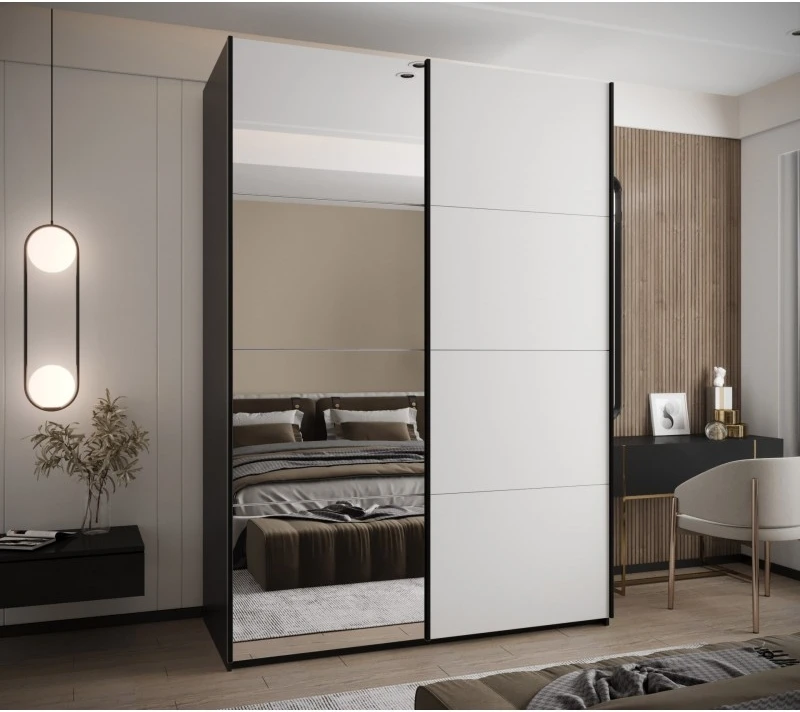 Posuvná skříň se zrcadlem Lux 3 200