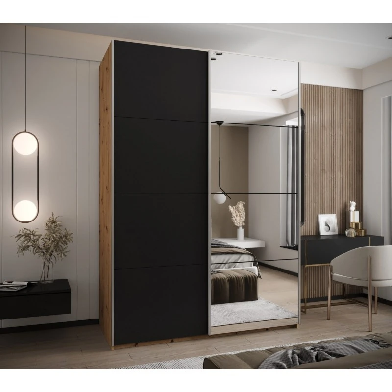 Posuvná skříň se zrcadlem Lux 3 200