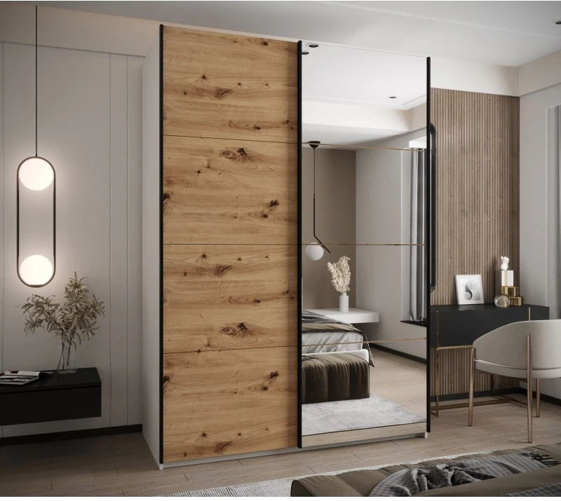 Posuvná skříň se zrcadlem Lux 3 200