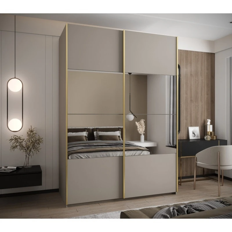 Posuvná skříň se zrcadlem Lux 4 190