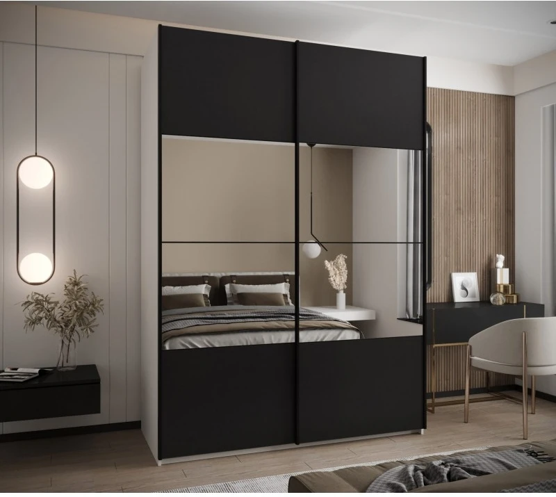Posuvná skříň se zrcadlem Lux 4 190