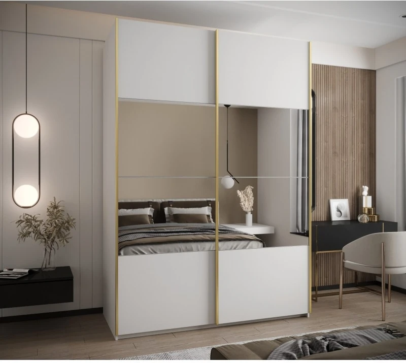 Szafa przesuwna z lustrem Lux 4 190