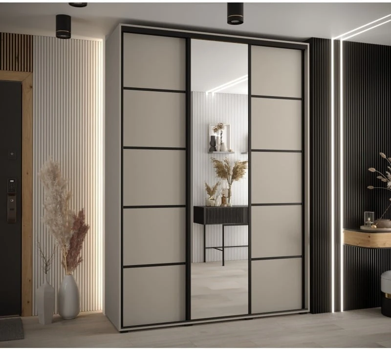 Posuvná skříň se zrcadlem Dakota 5 180 hloubka 45