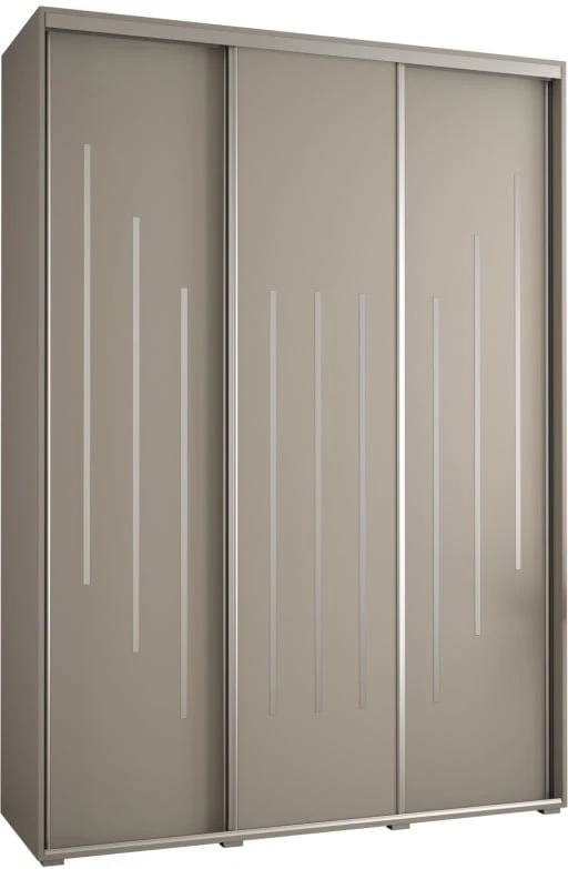 Szafa przesuwna wysoka Dakota 8 180 głębokość 60 cm wysokość 235,2 cm