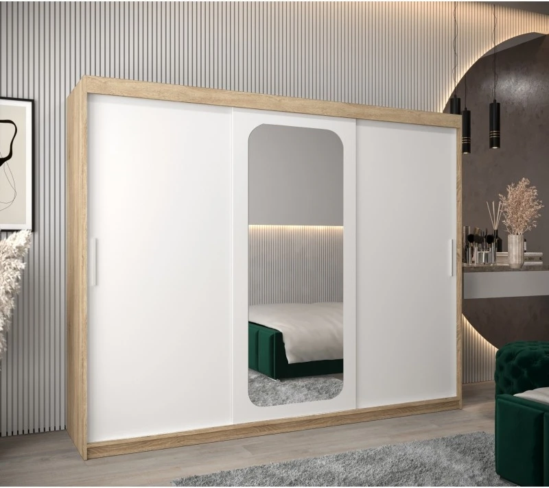Posuvná skříň se zrcadlem Promo T2 250