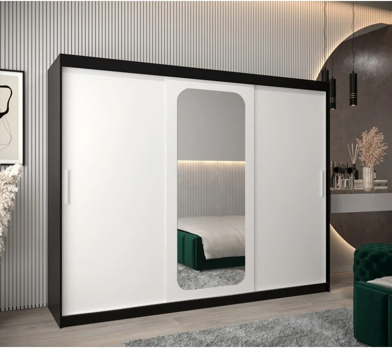 Posuvná skříň se zrcadlem Promo T2 250