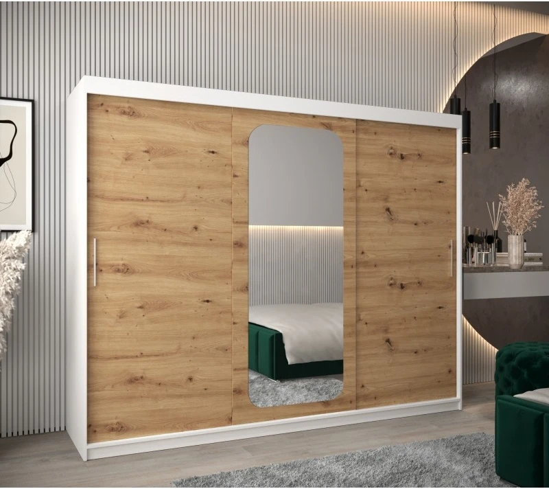 Posuvná skříň se zrcadlem Promo T2 250