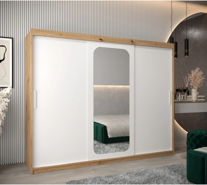 Posuvná skříň se zrcadlem Promo T2 250