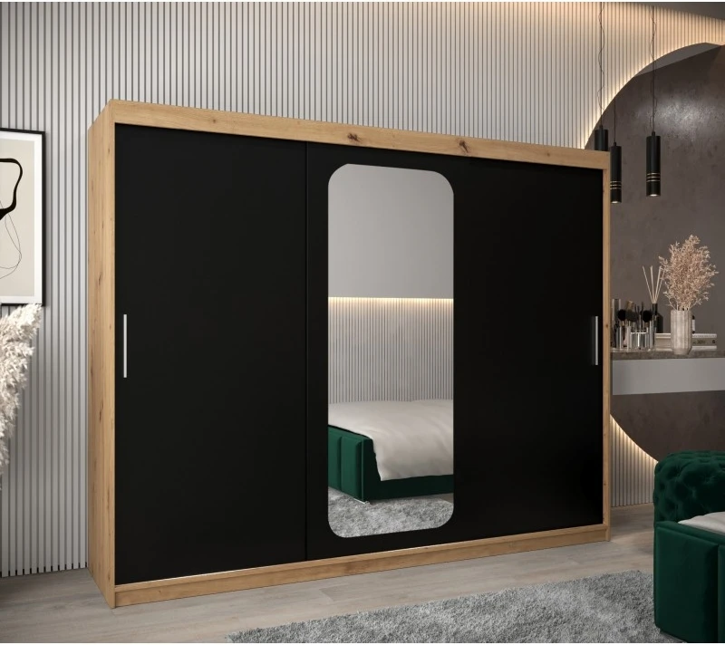 Posuvná skříň se zrcadlem Promo T2 250