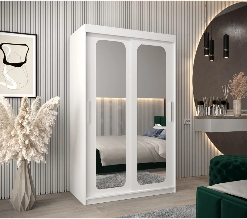 Posuvná skříň se zrcadlem Promo T3 120